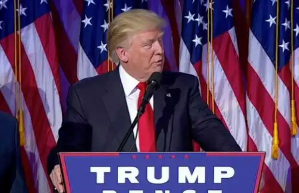 US Election: Media incited protesters against my victory – Donald Trump